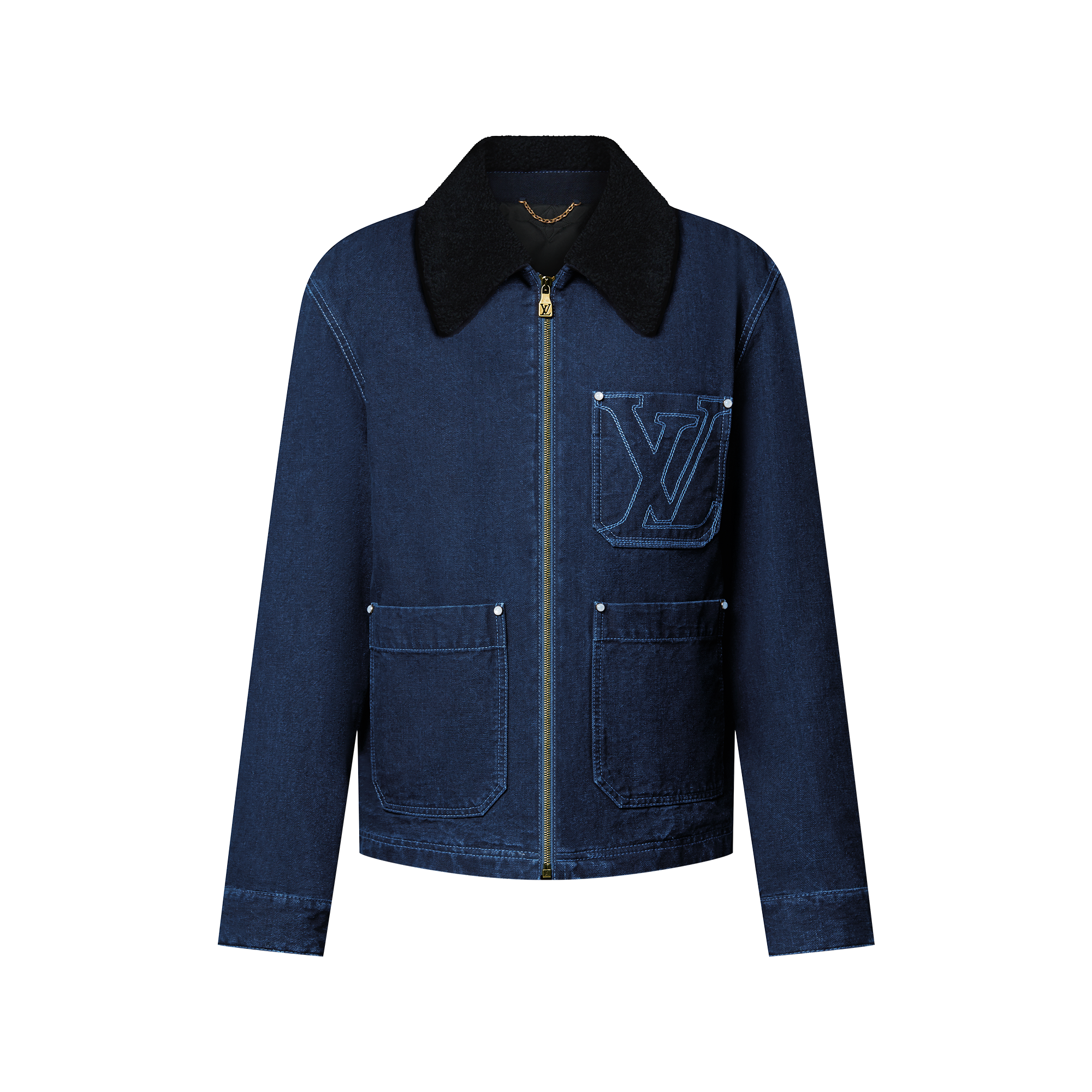 Wintery Workwear Denim Jacket - Ready-to-Wear | LOUIS VUITTON
